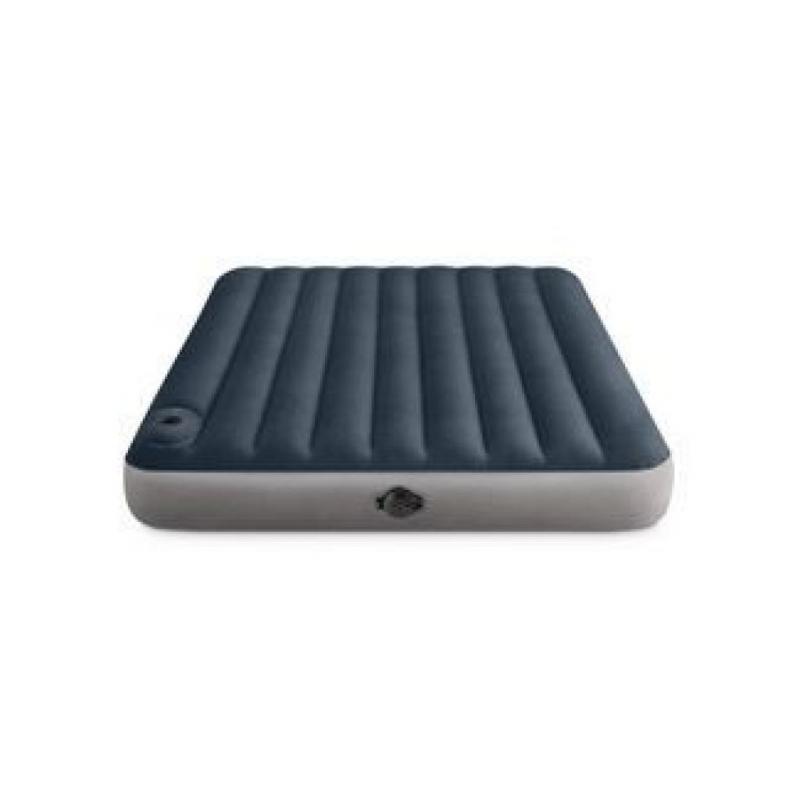 10 Queen Size Air Mattress with 2-Step AA Battery Inflation Pump System