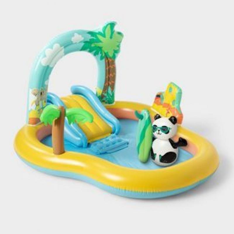 Surfing panda play center