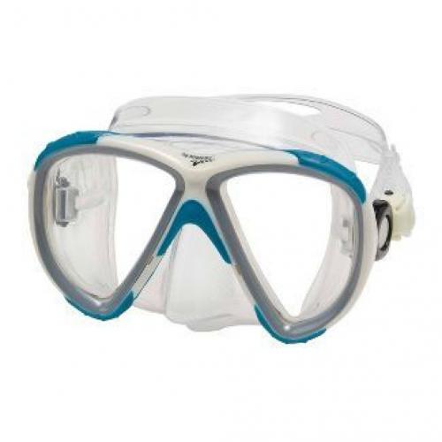 Adult Explorer Dive Mask - Ocean/Clear
