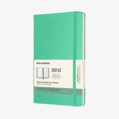 2021-22 Academic 18 Month Planner 5 x 8.25 Weekly Large New Color - Moleskine