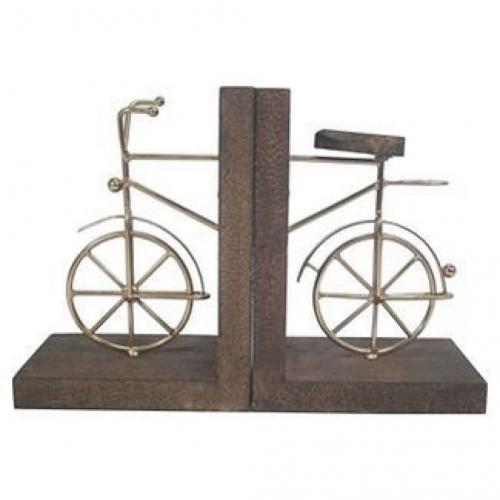 Bicycle bookend- Wood