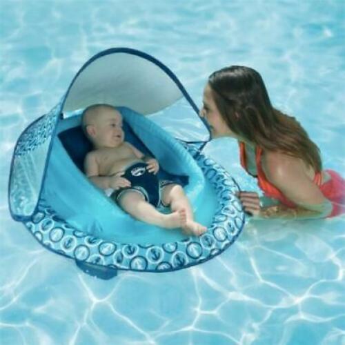SwimWays Infant & Baby Spring Water Float - Blue