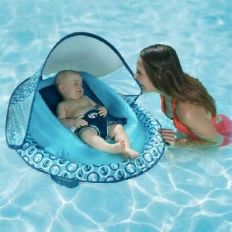 SwimWays Infant & Baby Spring Water Float - Blue