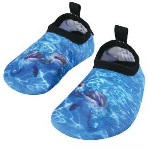 Hudson Baby Infant and Toddler Water Shoes, Dolphins, 12-18M/5 Toddler