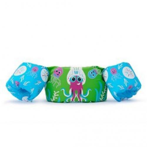 Kids' Stearns Original Puddle Jumper Swim Shifters Pool Floatie - Green/Blue
