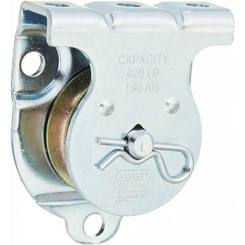 National Hardware Single Pulleys For Wall And Ceiling Mounting (1.5 '') Pack of 5