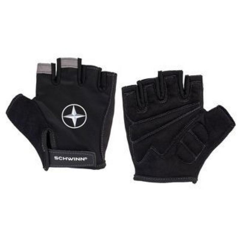 Bike Half-Finger Gloves L/XL - Black