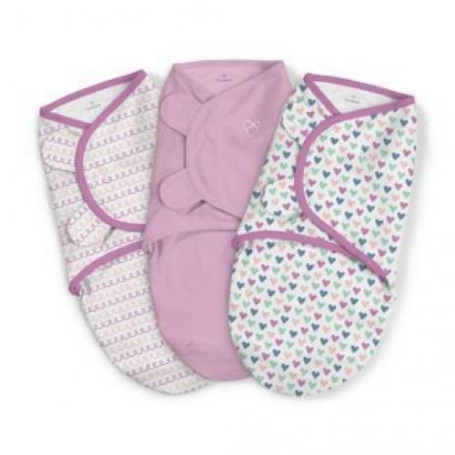 3pk small/medium Swaddle Blanket