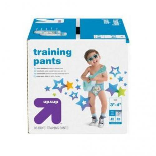 Boys' Training Pants 3T-4T - 86ct - Up & Up