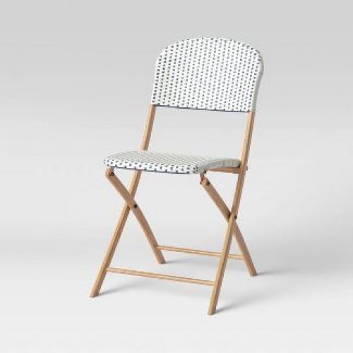 French Cafe Folding Patio Bistro Chair - Threshold