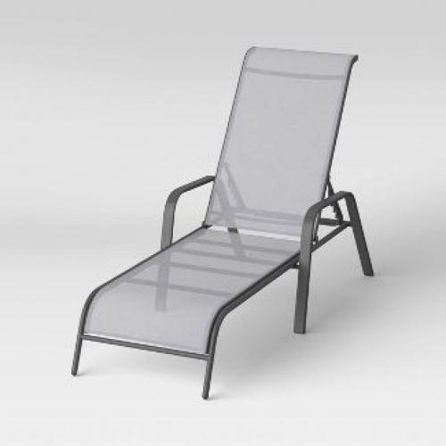 Sling Stacking Patio Lounger - Tan - Room Essentials