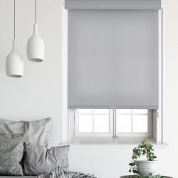 Blackout Roller Shade Blinds with Cassette Gray 20x 72