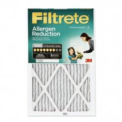 Filtrete 16x25x1, Allergen Reduction HVAC Furnace Air Filter, 1200 MPR, 1 Filter