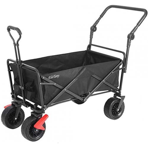 Heavy Duty Folding Wagon- Black