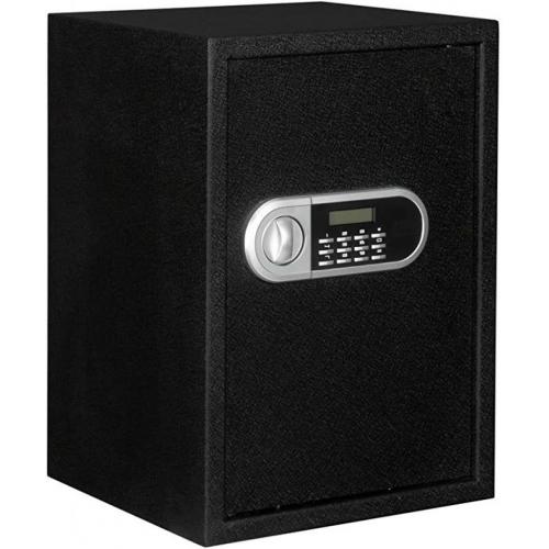 Large Steel Home Security Safe Digital Lock Box with Programmable Electronic Key