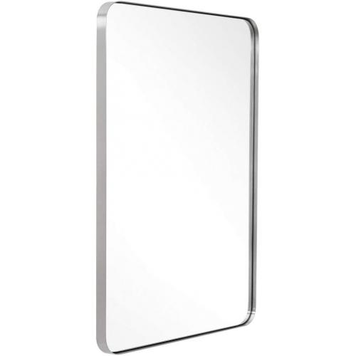 Andy Star Silvery Metal Frame Mirror