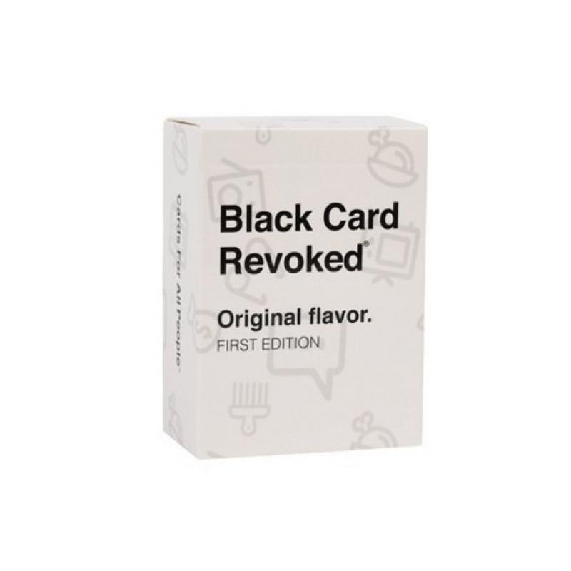 Original flavor. First edition black card revoked