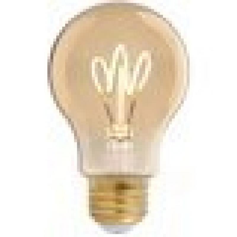 Great Value Edison LED A19, 4 Lightbulbs 25 Watt Amber Light