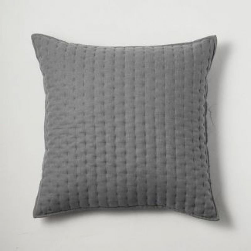 Cashmere Blend Quilted Pillow Sham - Casaluna™