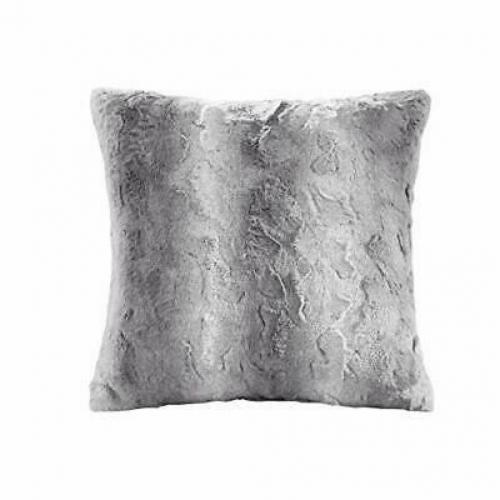 20x20 Oversize Marselle Faux Fur Square Throw Pillow - Madison Park