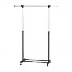 Adjustable Single Rod Garment Rack Black - Room Essentials™