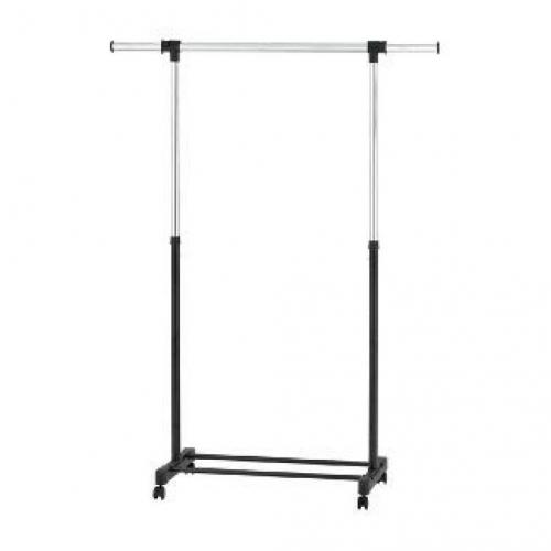 Adjustable Single Rod Garment Rack Black - Room Essentials™