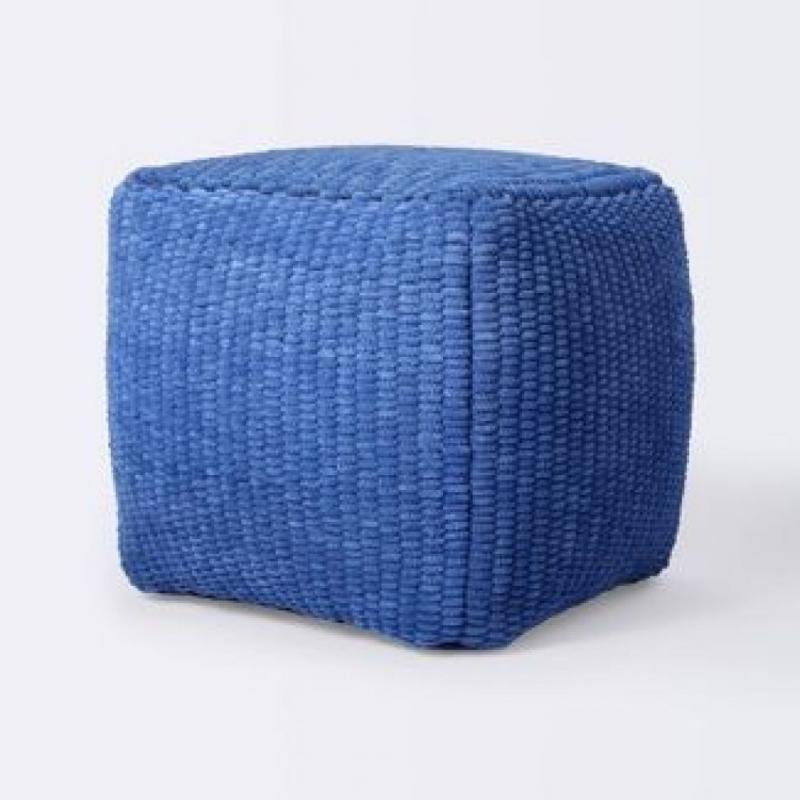 Pouf Ottoman - Cloud Island™ Blue