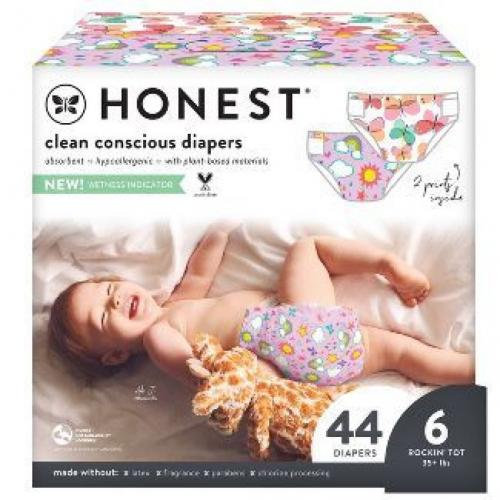 The Honest Company Disposable Diapers Size 6 (44ct)