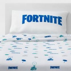 Twin Fortnite Battle Bus Sheet Set (NO FITTED SHEET)