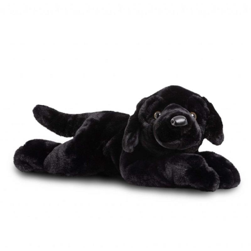 FAO Schwarz Adopt A Pets Plush Black Labrador 22 Inch