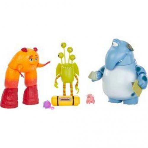 Disney Monsters at Work Meet the MIFT Team Figures Pack