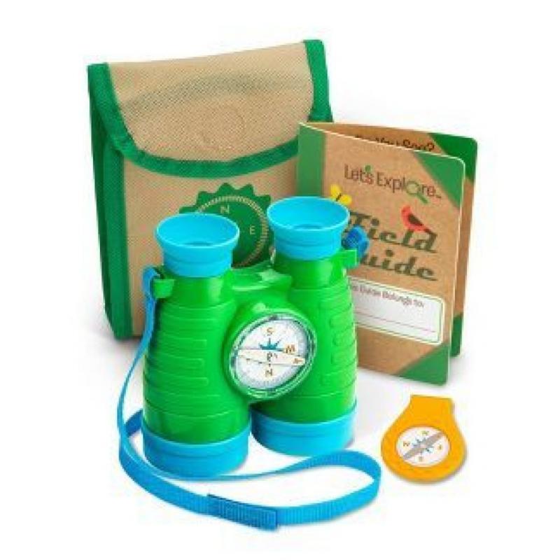 Melissa & Doug Let's Explore Binoculars And Compass Play Set