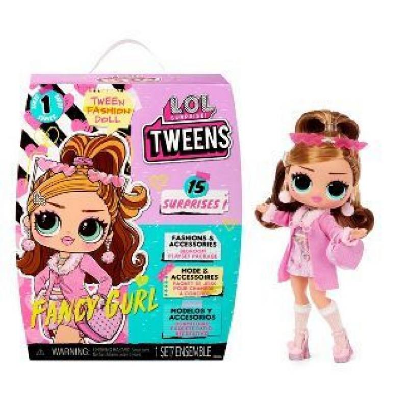 L.O.L. Surprise! Tweens Fashion Doll Fancy Gurl with 15 Surprises