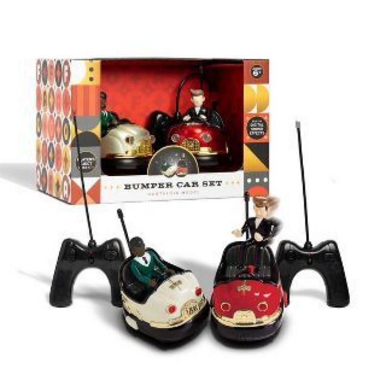 FAO Schwarz RC Head-To-Head Nostalgic Retro Bumper Car Set