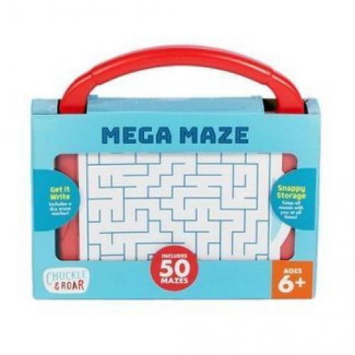 Chuckle & Roar Mega Maze - Portable Travel Mazes,