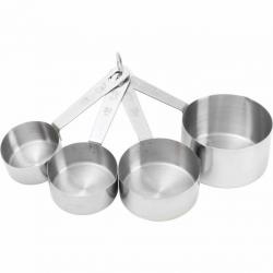 Chef's Secret 4pc Stainless Steel Measuring Cup Set