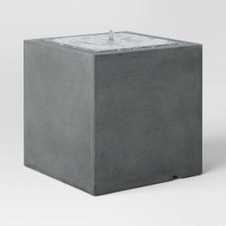 15.75 Square Fountain Gray - Smith & Hawken