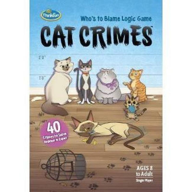Cat Crimes Game Think Fun