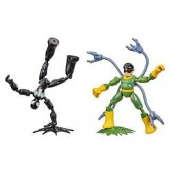 Marvel Spider-Man Bend and Flex Black Suit Spider-Man Vs. Doc Ock