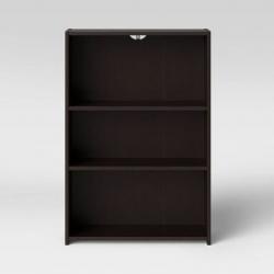 3 Shelf Bookcase Espresso Brown - Room Essentials