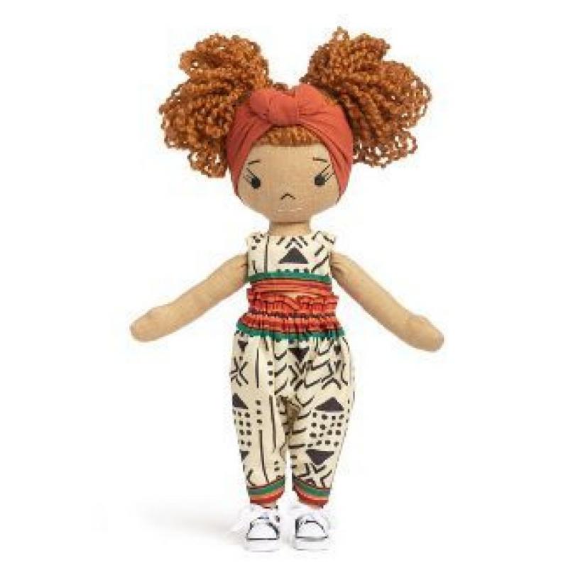 HarperIman Quinn 14'' Plush Linen Doll