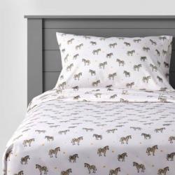 Full Zebra Microfiber Sheet Set