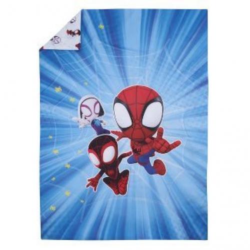 4pc Toddler Spidey and His Amazing Friends Bed Set