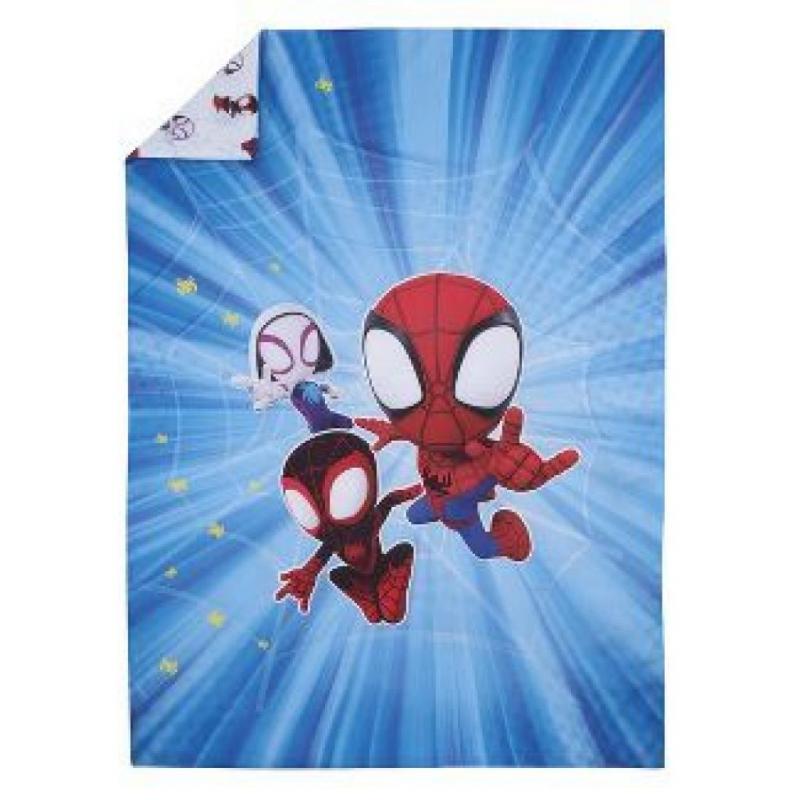 4pc Toddler Spidey and His Amazing Friends Bed Set