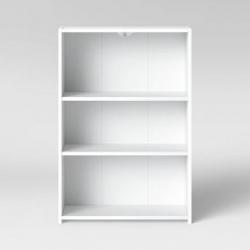 3 Shelf Bookcase White