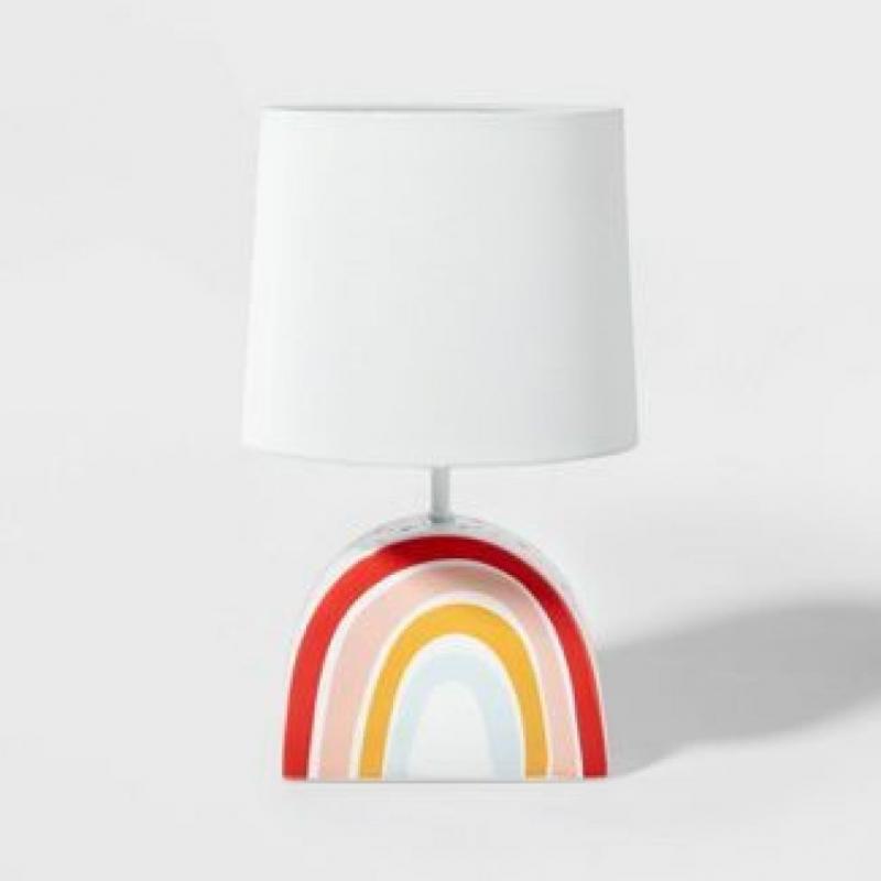 Rainbow Dual Light Lamp Pink - Pillowfort