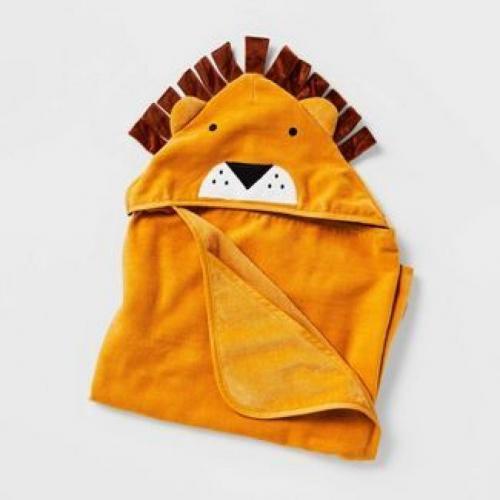 25x50 Lion Hooded Towel - Pillowfort