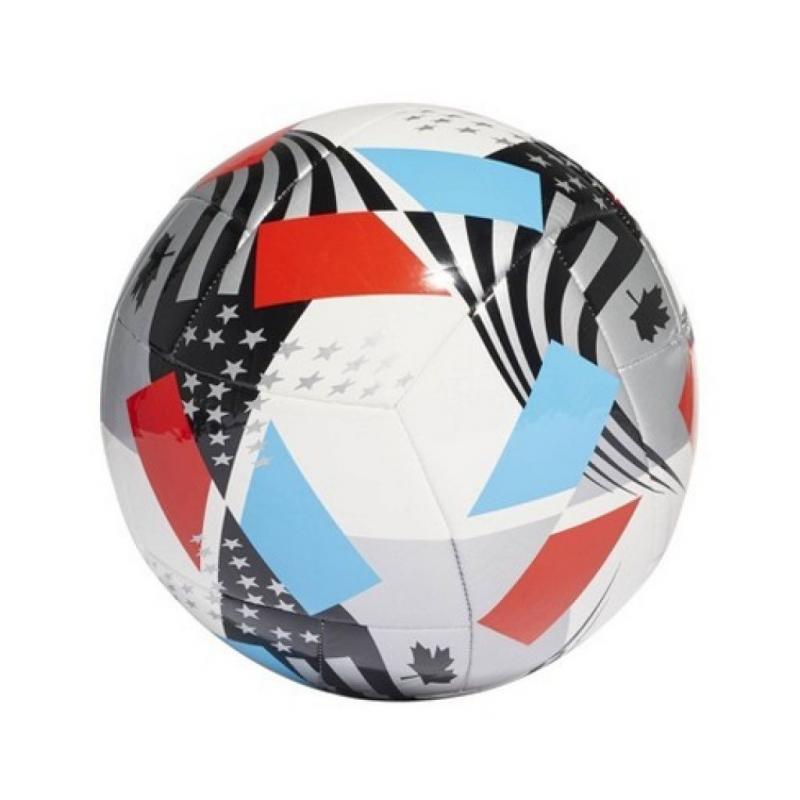 Adidas MLS Size 4 Club Sports Ball - Red, White & Blue