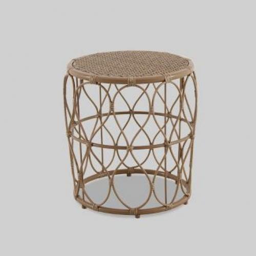 Britanna Patio Accent Table Natural - Opalhouse