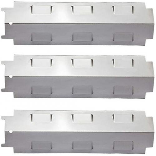 Stainless steel grill heat plate set of three